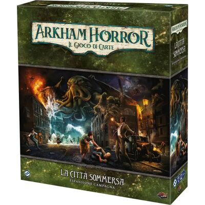 Fantasy Flight Games Arkham Horror LCG - Vízalatti Város Bővítés - Kampány Fantasy Flight Games Arkham Horror LCG - Vízalatti Város Bővítés - Kampány