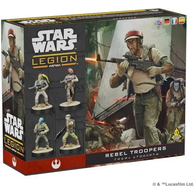 Asmodee Star Wars : Legion - Troupes Rebelles - Jeu de Miniatures Asmodee Star Wars : Legion - Troupes Rebelles - Jeu de Miniatures