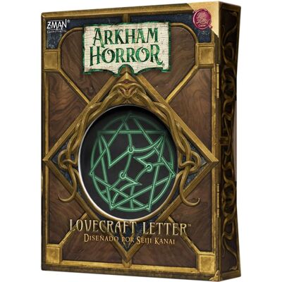 Z-Man Games Arkham Horror Lovecraft Carta Juego de Mesa - Tema de horror Z-Man Games Arkham Horror Lovecraft Carta Juego de Mesa - Tema de horror
