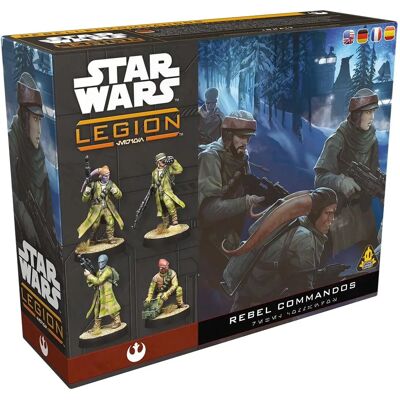 Atomic Mass Games Rebellkommandos - Star Wars Legion - Elite-Unterstützung - Brettspiel Atomic Mass Games Rebellkommandos - Star Wars Legion - Elite-Unterstützung - Brettspiel
