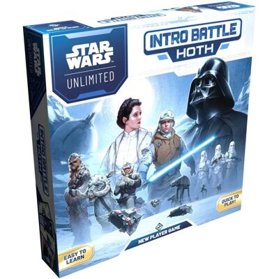 Fantasy Flight Games Star Wars Unlimited - Intro Battle Hoth Board Game Fantasy Flight Games Star Wars Unlimited - Intro Battle Hoth Board Game