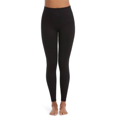 Spanx Look At Me Now Zwarte Hoge Taille Leggings - Leggings Spanx Look At Me Now Zwarte Hoge Taille Leggings - Leggings