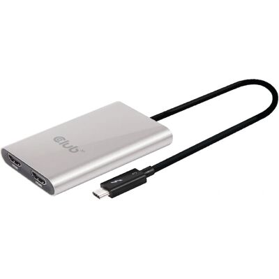 Club 3D CSV-1574 Thunderbolt 3 HDMI - Video Splitter Club 3D CSV-1574 Thunderbolt 3 HDMI - Video Splitter