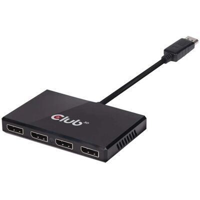 Club3D CSV-6400 Multi Stream Transport MST Hub - Video Splitter 4x DisplayPort Club3D CSV-6400 Multi Stream Transport MST Hub - Video Splitter 4x DisplayPort