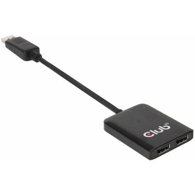 Club 3D CSV-6200 Diviseur Vidéo - Supporte MST, Dual DisplayPort - Publicité Club 3D CSV-6200 Diviseur Vidéo - Supporte MST, Dual DisplayPort - Publicité