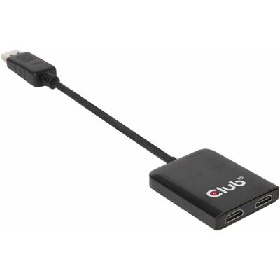 Club3D CSV-6200H Divisore video - 2x HDMI - Streaming video e audio Club3D CSV-6200H Divisore video - 2x HDMI - Streaming video e audio