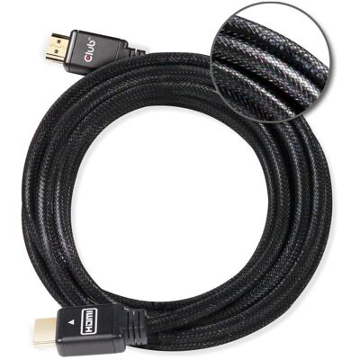 Cavo HDMI Club 3D - 15m 4K60Hz - Nero Cavo HDMI Club 3D - 15m 4K60Hz - Nero