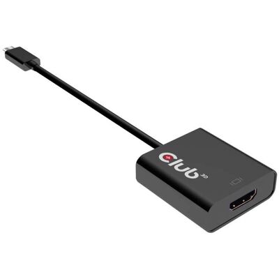 Adattatore attivo USB 3.1 Type C a HDMI UHD 4K 60Hz Club3D Adattatore attivo USB 3.1 Type C a HDMI UHD 4K 60Hz Club3D