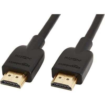 Cabo HDMI AmazonBasics 1,8 m - Preto - Tipo A Cabo HDMI AmazonBasics 1,8 m - Preto - Tipo A
