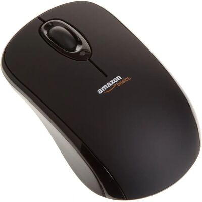 AmazonBasics MGR0975 Wireless Mouse - 1000 DPI, 3 Buttons AmazonBasics MGR0975 Wireless Mouse - 1000 DPI, 3 Buttons