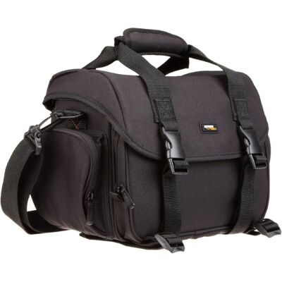 AmazonBasics SM1302091 Kameraväska - Axel, Svart, Grå AmazonBasics SM1302091 Kameraväska - Axel, Svart, Grå