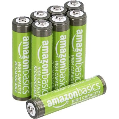 Amazon Basics AAA Oplaadbare Batterijen - Batterijen Amazon Basics AAA Oplaadbare Batterijen - Batterijen