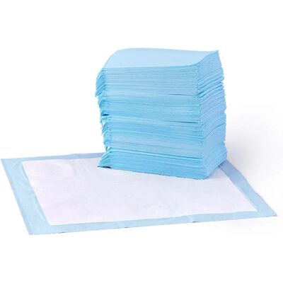 Amazon Basics Dog and Puppy Training Pads - Leakproof - 5-Layer - Pack of 50 Amazon Basics Dog and Puppy Training Pads - Leakproof - 5-Layer - Pack of 50