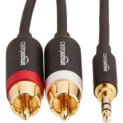 AmazonBasics PBH-19824 audiokabel - 7,62 m - Zwart, Goud, Rood, Wit - Audiokabel AmazonBasics PBH-19824 audiokabel - 7,62 m - Zwart, Goud, Rood, Wit - Audiokabel