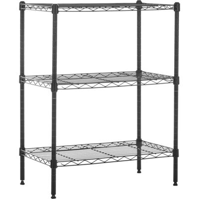 Étagère de Stockage Amazon Basics - Acier, Étagères Réglables, Noir - Publicité Étagère de Stockage Amazon Basics - Acier, Étagères Réglables, Noir - Publicité