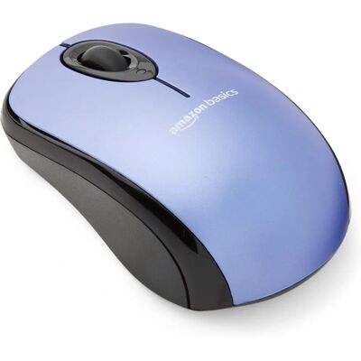 Amazon Basics Kabellose Computermaus - MGR0975T-G49L - Blau Amazon Basics Kabellose Computermaus - MGR0975T-G49L - Blau