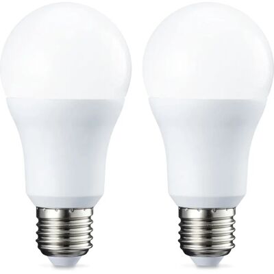 Amazon Basics - Lâmpada LED 2700K - 1055 lúmens - CRI>80 - Não regulável - 15.000h Amazon Basics - Lâmpada LED 2700K - 1055 lúmens - CRI>80 - Não regulável - 15.000h