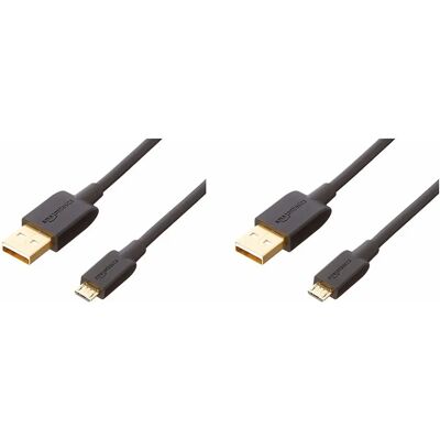 AmazonBasics 7WXKV4 USB-Kabel - USB 2.0 - 1,8 m - Schwarz AmazonBasics 7WXKV4 USB-Kabel - USB 2.0 - 1,8 m - Schwarz