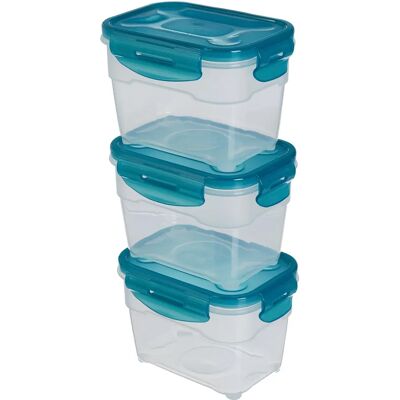 Set di contenitori per alimenti Amazon Basics - 3 x 1,0L Set di contenitori per alimenti Amazon Basics - 3 x 1,0L