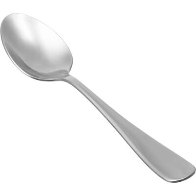 Ensemble de 12 Cuillères de Table en Acier Inoxydable - Poignée Ronde Élégante - Compatible Lave-Vaisselle Ensemble de 12 Cuillères de Table en Acier Inoxydable - Poignée Ronde Élégante - Compatible Lave-Vaisselle