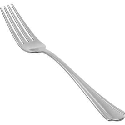Fourchettes en acier inoxydable Amazon Basics - 12 pcs - Argent Couverts Fourchettes en acier inoxydable Amazon Basics - 12 pcs - Argent Couverts