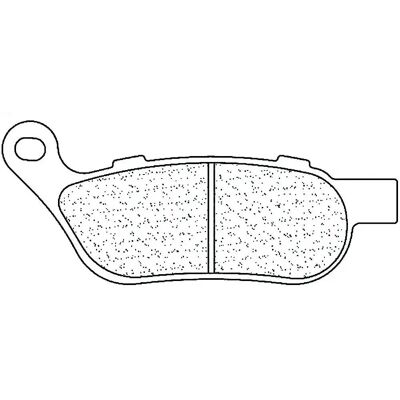 Plaquettes de frein CL Brakes 1213RX3 Métal fritté - Type de frein - Publicité Plaquettes de frein CL Brakes 1213RX3 Métal fritté - Type de frein - Publicité