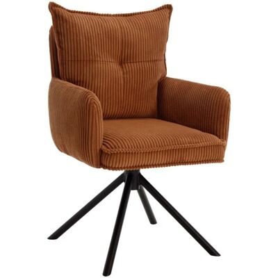 Wahson Office Chair - Modern Velour Swivel Desk Seat - Brown Wahson Office Chair - Modern Velour Swivel Desk Seat - Brown