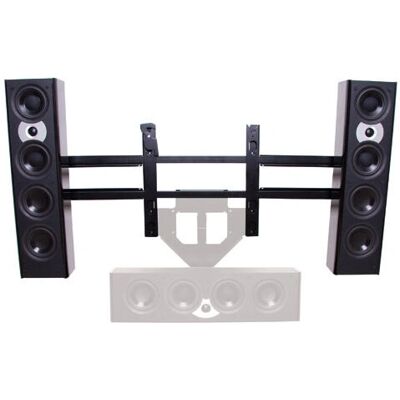 Chief PACLR2 Wall Metal Black Speaker Mount Chief PACLR2 Wall Metal Black Speaker Mount