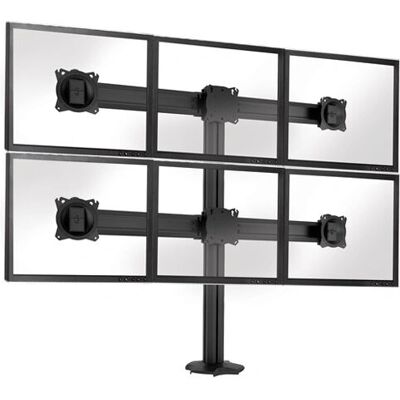 Chief K3G320B Monitor Mount - Supports 6 Monitors, Black Chief K3G320B Monitor Mount - Supports 6 Monitors, Black