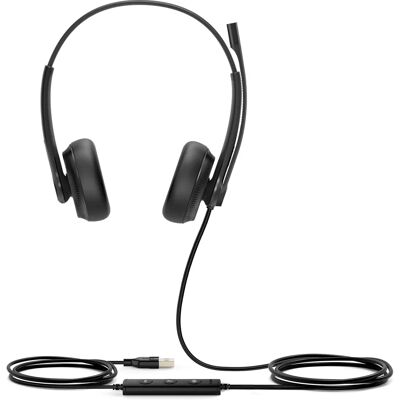 Yealink UH34 Dual UC Kabel Headset - Headset Yealink UH34 Dual UC Kabel Headset - Headset