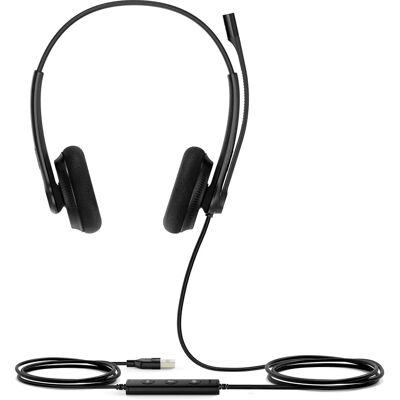 Yealink UH34 Lite Dual UC Headset - Kabelgebunden - Schwarz Yealink UH34 Lite Dual UC Headset - Kabelgebunden - Schwarz