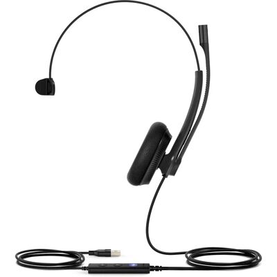 Yealink UH34 Lite Mono - Trådbunden USB-headset för Teams Yealink UH34 Lite Mono - Trådbunden USB-headset för Teams
