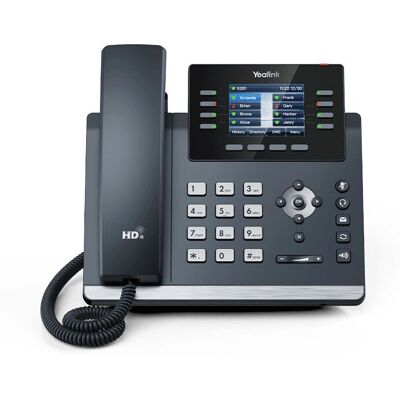 Yealink SIP-T44W Téléphone IP Wi-Fi 8 Lignes LCD - Publicité Yealink SIP-T44W Téléphone IP Wi-Fi 8 Lignes LCD - Publicité