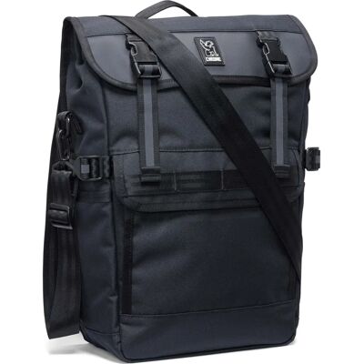 Sacoche vélo Holman de Chrome Industries - Durable, 15-20L, Noir - Publicité Sacoche vélo Holman de Chrome Industries - Durable, 15-20L, Noir - Publicité