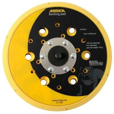 MIRKA - Abrasive Disc 150mm Velcro 48 Holes - Abranet Compatible MIRKA - Abrasive Disc 150mm Velcro 48 Holes - Abranet Compatible