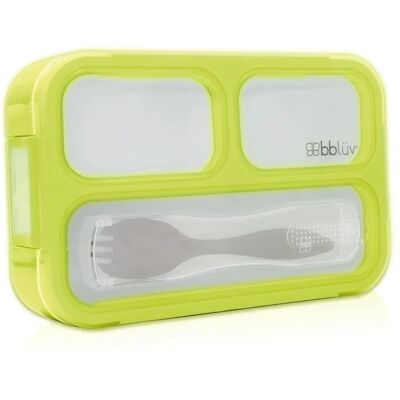 BBLÜV Bentö Limette Lunchbox - Kinderfreundlich, Silikon, Spülmaschinenfest BBLÜV Bentö Limette Lunchbox - Kinderfreundlich, Silikon, Spülmaschinenfest