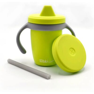 BBLÜV Lime 240 ml Training Cup - Kids' Drinking Mug BBLÜV Lime 240 ml Training Cup - Kids' Drinking Mug