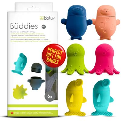 BBLÜV Silikon badetøy for babyer 6 måneder+ BBLÜV Silikon badetøy for babyer 6 måneder+