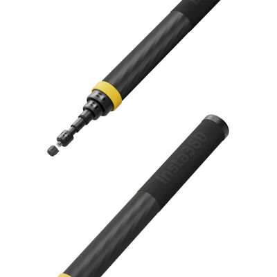 Insta360 DINEESS/B Selfie Stick Cámara - 3 m - Negro, Amarillo - Bastón Selfie Insta360 DINEESS/B Selfie Stick Cámara - 3 m - Negro, Amarillo - Bastón Selfie