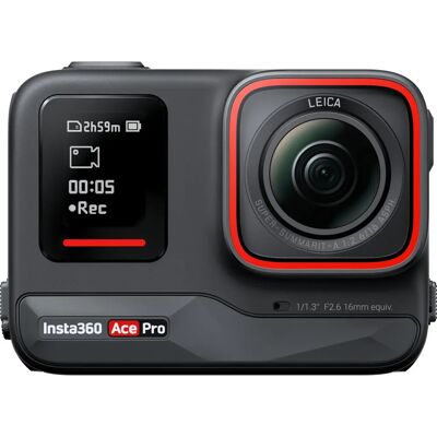 Cámara Deportiva Insta360 Ace Pro - 8K Ultra HD, Wi-Fi, 48 MP Cámara Deportiva Insta360 Ace Pro - 8K Ultra HD, Wi-Fi, 48 MP