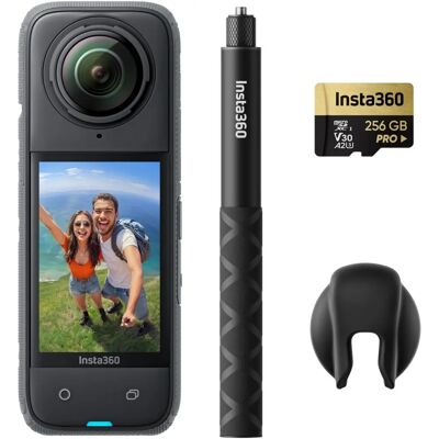 Câmera de Ação à Prova d'Água Insta360 X4 - 8K, Grande Angular 170°, Reframe AI Câmera de Ação à Prova d'Água Insta360 X4 - 8K, Grande Angular 170°, Reframe AI