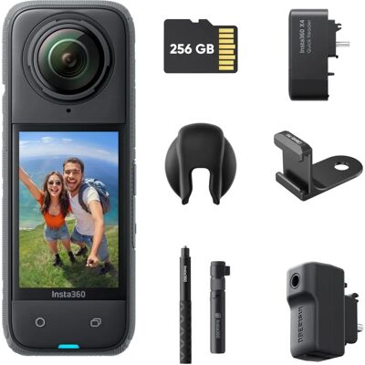 Câmera de ação à prova d’água Insta360 X4 - 8K, 170°, 135min Câmera de ação à prova d’água Insta360 X4 - 8K, 170°, 135min