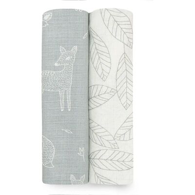 aden + anaïs - Essentials Silky Soft Muslin - Woodsy aden + anaïs - Essentials Silky Soft Muslin - Woodsy