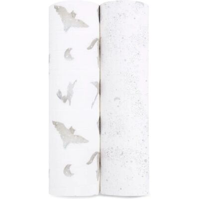 aden + anais Bio-Baumwolle Muslin Decke - Sternenmuster aden + anais Bio-Baumwolle Muslin Decke - Sternenmuster