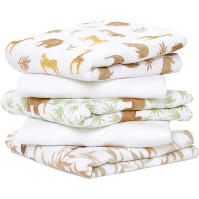aden + anais - Essentials Cotton Muslin Squares - 60x60 cm aden + anais - Essentials Cotton Muslin Squares - 60x60 cm