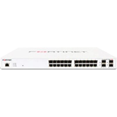 Switch Réseau Géré Fortinet FS-124E-POE 24Ports Gigabit PoE 1U Blanc - Publicité Switch Réseau Géré Fortinet FS-124E-POE 24Ports Gigabit PoE 1U Blanc - Publicité
