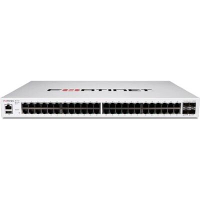 Fortinet FortiSwitch FS-448E Gigabit Ethernet Switch - Nätverksswitch Fortinet FortiSwitch FS-448E Gigabit Ethernet Switch - Nätverksswitch