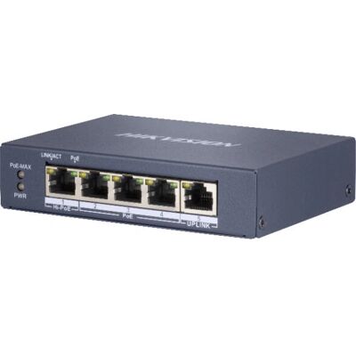 Hikvision DS-3E0505HP-E unmanaged Gigabit Ethernet Switch - PoE Hikvision DS-3E0505HP-E unmanaged Gigabit Ethernet Switch - PoE