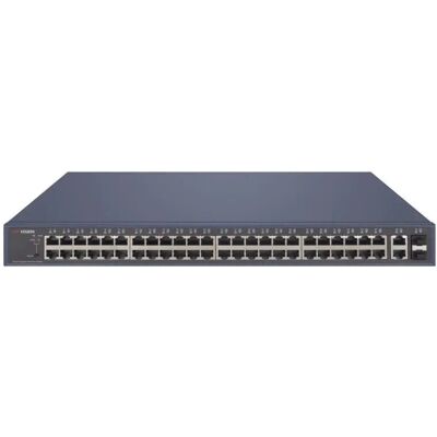 Hikvision DS-3E1552P-SI Managed Gigabit Ethernet Switch - 1U Grau Hikvision DS-3E1552P-SI Managed Gigabit Ethernet Switch - 1U Grau