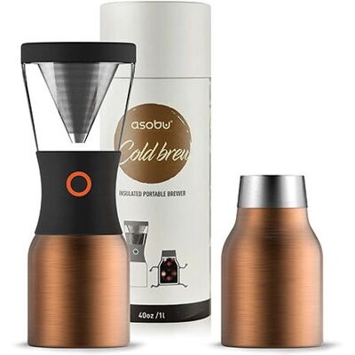 Asobu KB900 - Black, Copper - Cold brew coffee maker Asobu KB900 - Black, Copper - Cold brew coffee maker